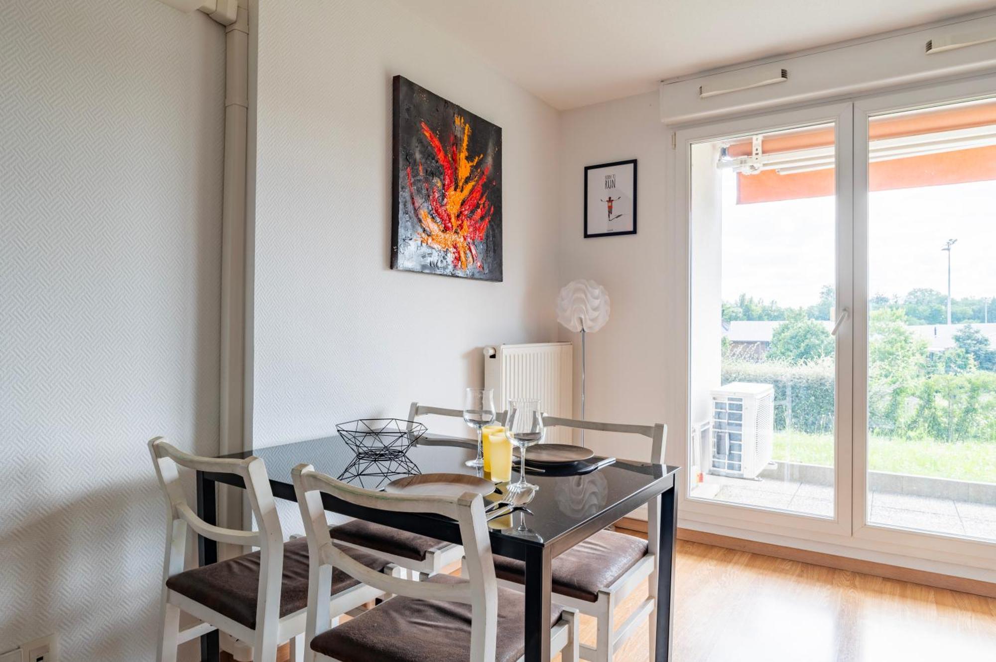 Chez Virgil - Terrasse Vue Degagee, Parking Prive Apartment Ernolsheim-Bruche Luaran gambar